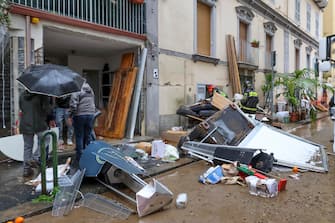 I danni provocati dalla pioggia nel quartiere Vomero a Napoli, 9 marzo 2024
NPK    ANSA / STRINGER