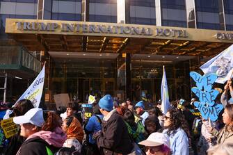 USA ELECTIONS PROTEST