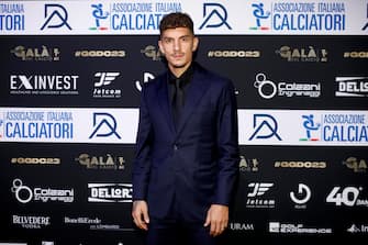 SSC Napoli's defender Giovanni Di Lorenzo in occasion of the 2023 edition of the event "Gran Gala Football AIC" organized by the Italian Footballers Association, in Milan, Italy, 04 December 2023. ANSA/MOURAD BALTI TOUATI

