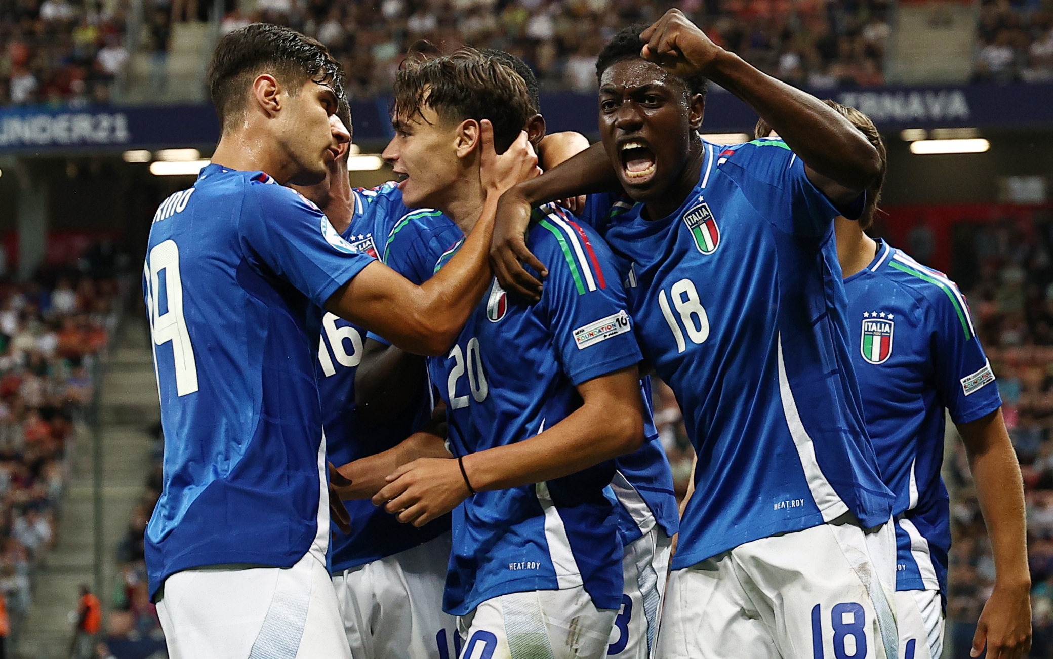 risultato italia spagna under 21