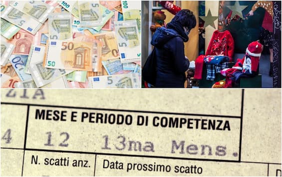 Tredicesima, entro quando viene pagata e perché per alcuni è più bassa