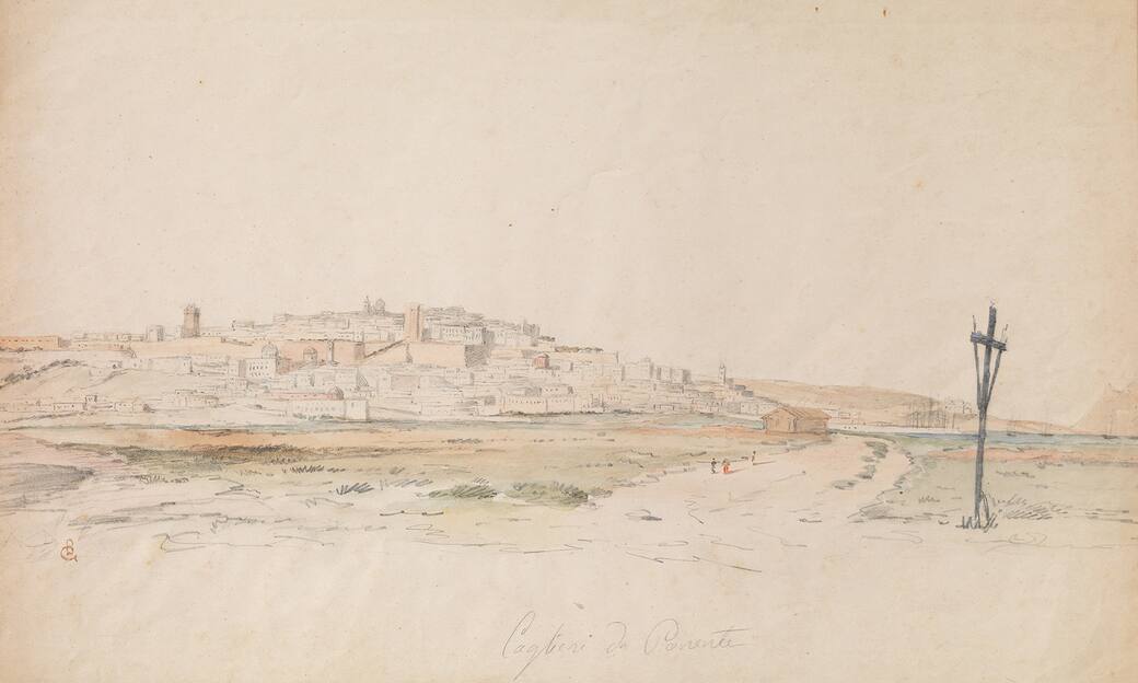 Bartolomeo_Giuliano_Cagliari_da_Ponente_1845-50_ca._Pastello_e_acquerello_su_carta._Cagliari_collezione_Crobu.jpg