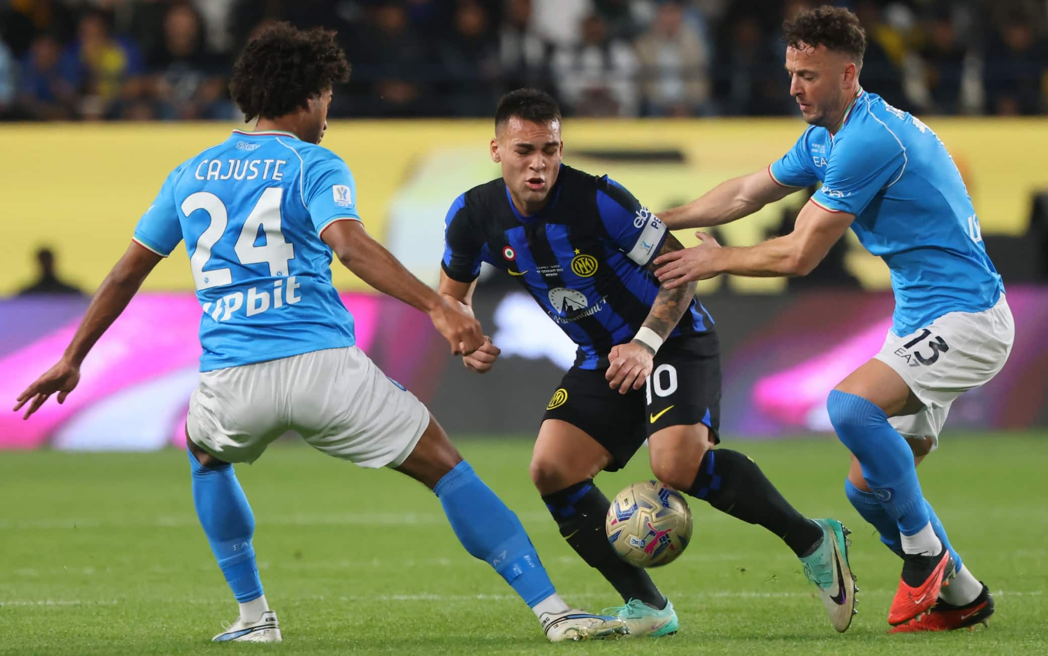 Il primo tempo di Napoli-Inter