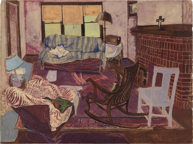 Andy_Warhol_Living_Room_watercolor_on_paper_38.1_x_50.8_cm._Executed_in_1948._Estimate_$250_000-450_000._Image_courtesy_of_Phillips.jpg
