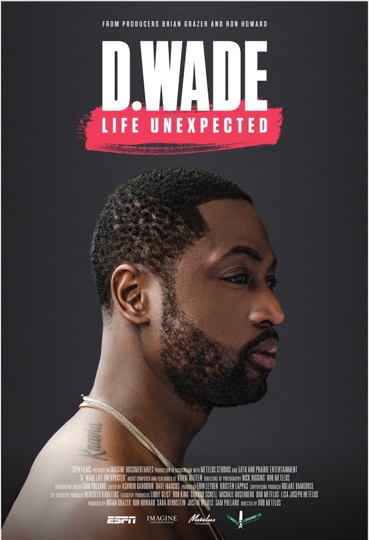 Il poster del documentario su Dwyane Wade