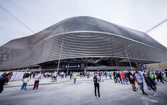 Madrid, Spain. 2nd Sep, 2023. MADRID, SPAIN - SEPTEMBER 2: General view during the LaLiga EA Sports match between Real Madrid and Getafe FC at the Estadio Santiago Bernabeu on September 2, 2023 in Madrid, Spain (Credit Image: © Baldesca Samper/DAX via ZUMA Press Wire) EDITORIAL USAGE ONLY! Not for Commercial USAGE!