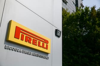 A logo sign outside of the headquarters of Pirelli & C. SpA in Milan, Italy on September 3, 2016.
