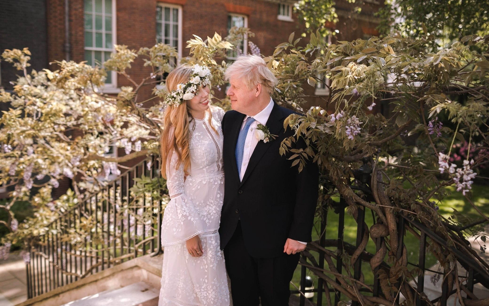 Carrie Symonds e Boris Johnson