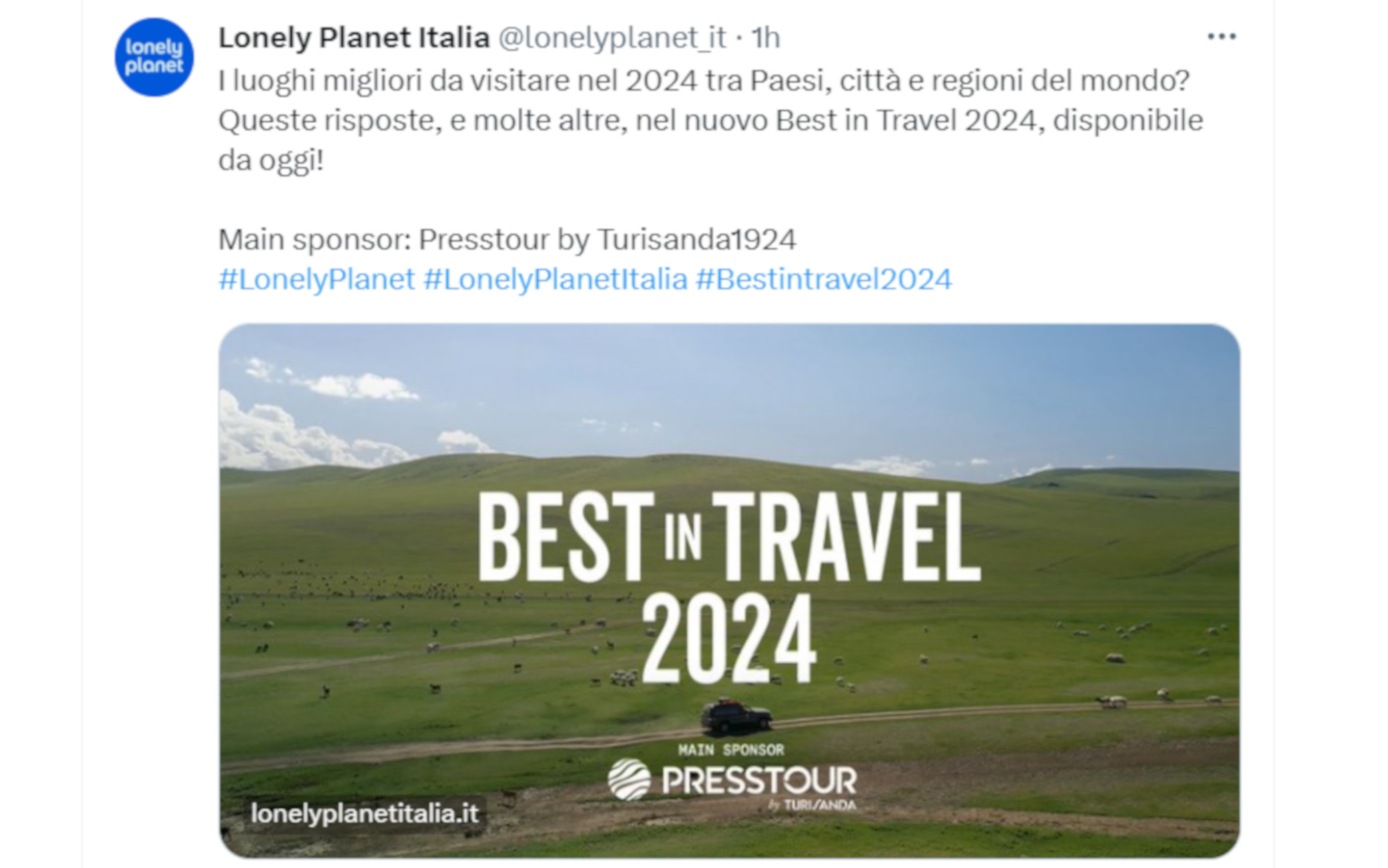 Best in Travel 2024, le 50 mete da visitare scelte da Lonely