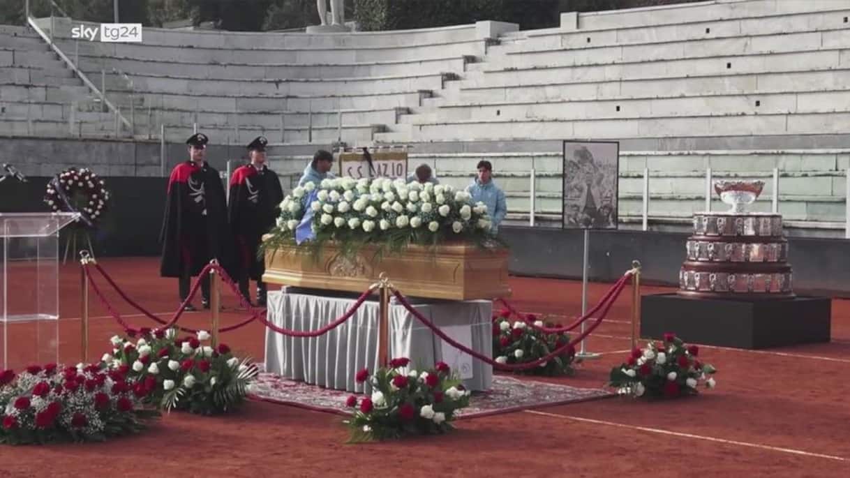 Nicola Pietrangeli, camera ardente al Foro Italico di Roma