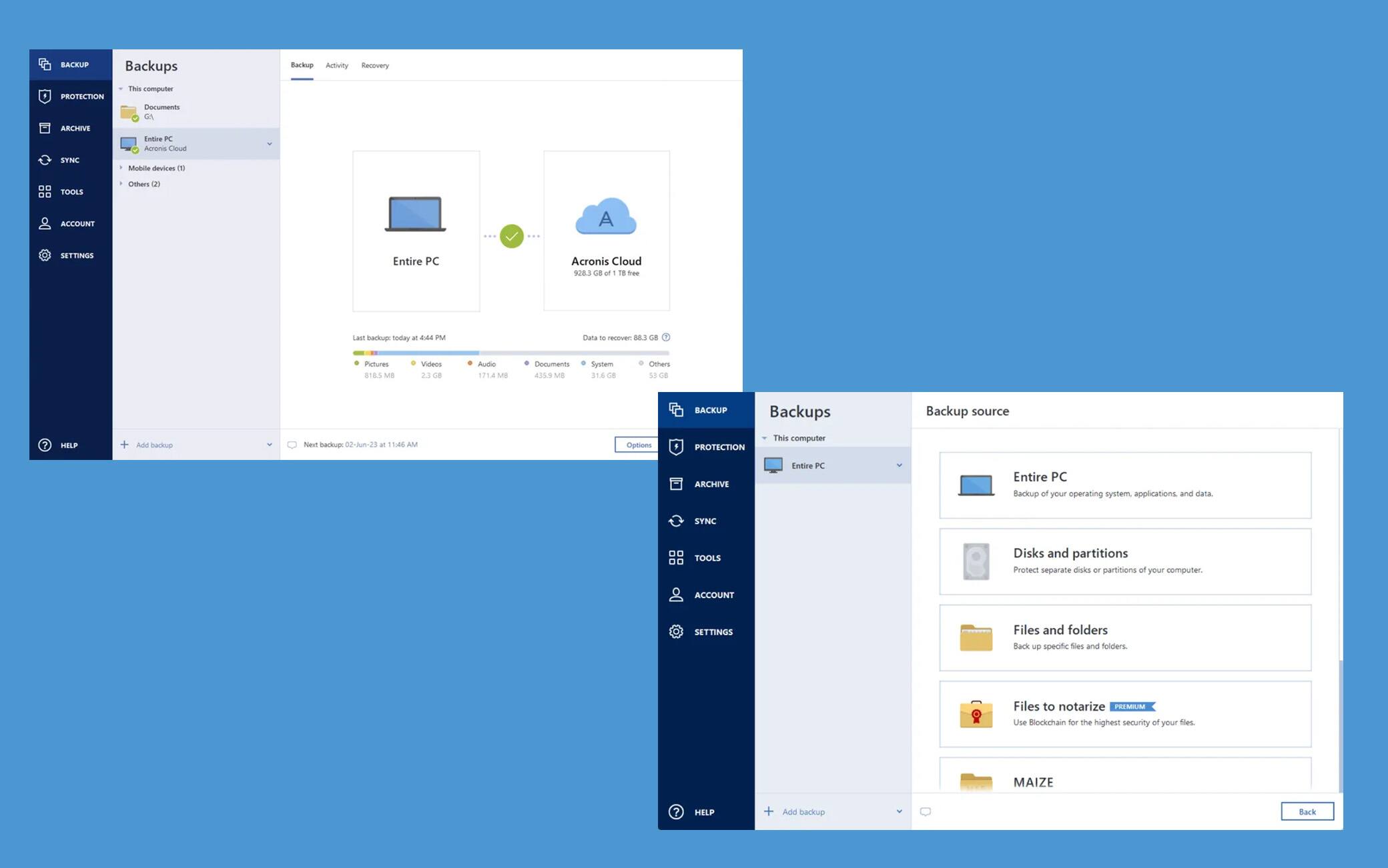 Acronis Cyber Protect Home Office