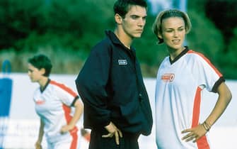 Keira Knightley in una scena di Sognando Beckham