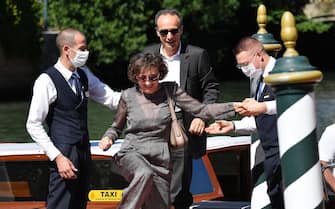 Roberto Benigni a Venezia per il Leone d'Oro alla carriera