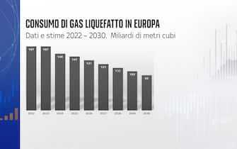 consumo di gas liquefatto in europa