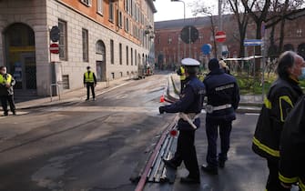Statale, Festa del Perdono, Set del FILM che racconta l'omicidio GUCCI con Lady Gaga
