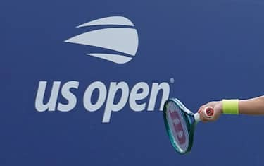 NEW YORK, NY - AUGUST 19: Chinese tennis player Wei Sijia competes in Women's Singles qualifying match during US Open Fan Week 2024 at Billie Jean King National Tennis Center on August 19, 2024 in New York City. (Photo by Wang Fan/China News Service/VCG via Getty Images)