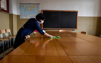 Preparativi per gli esami di maturità al Liceo Parini duran