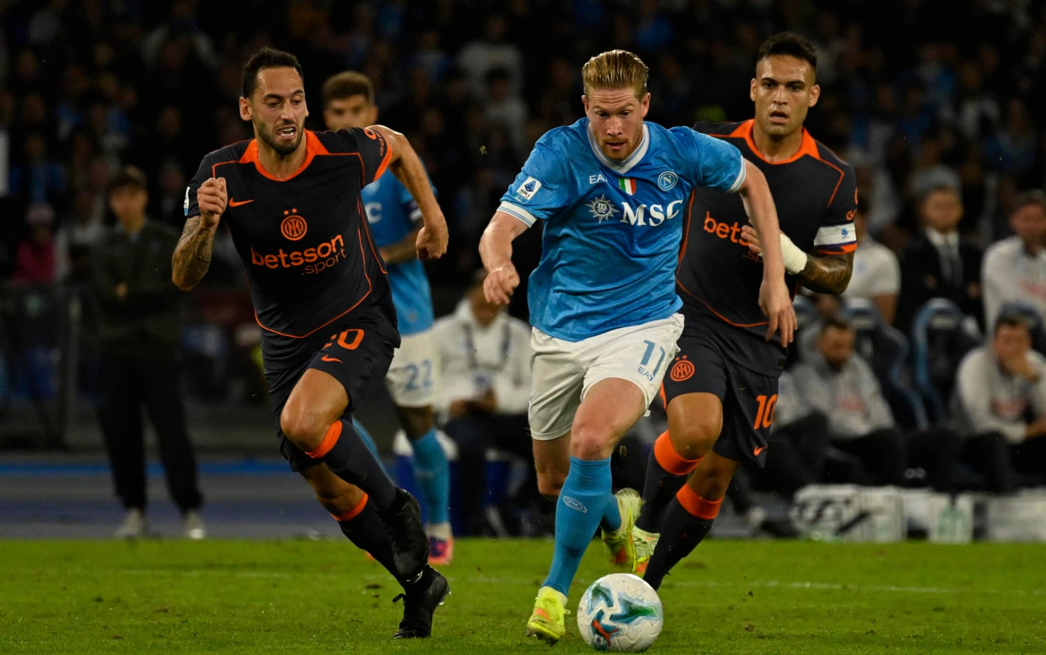 Il primo tempo di Napoli-Inter