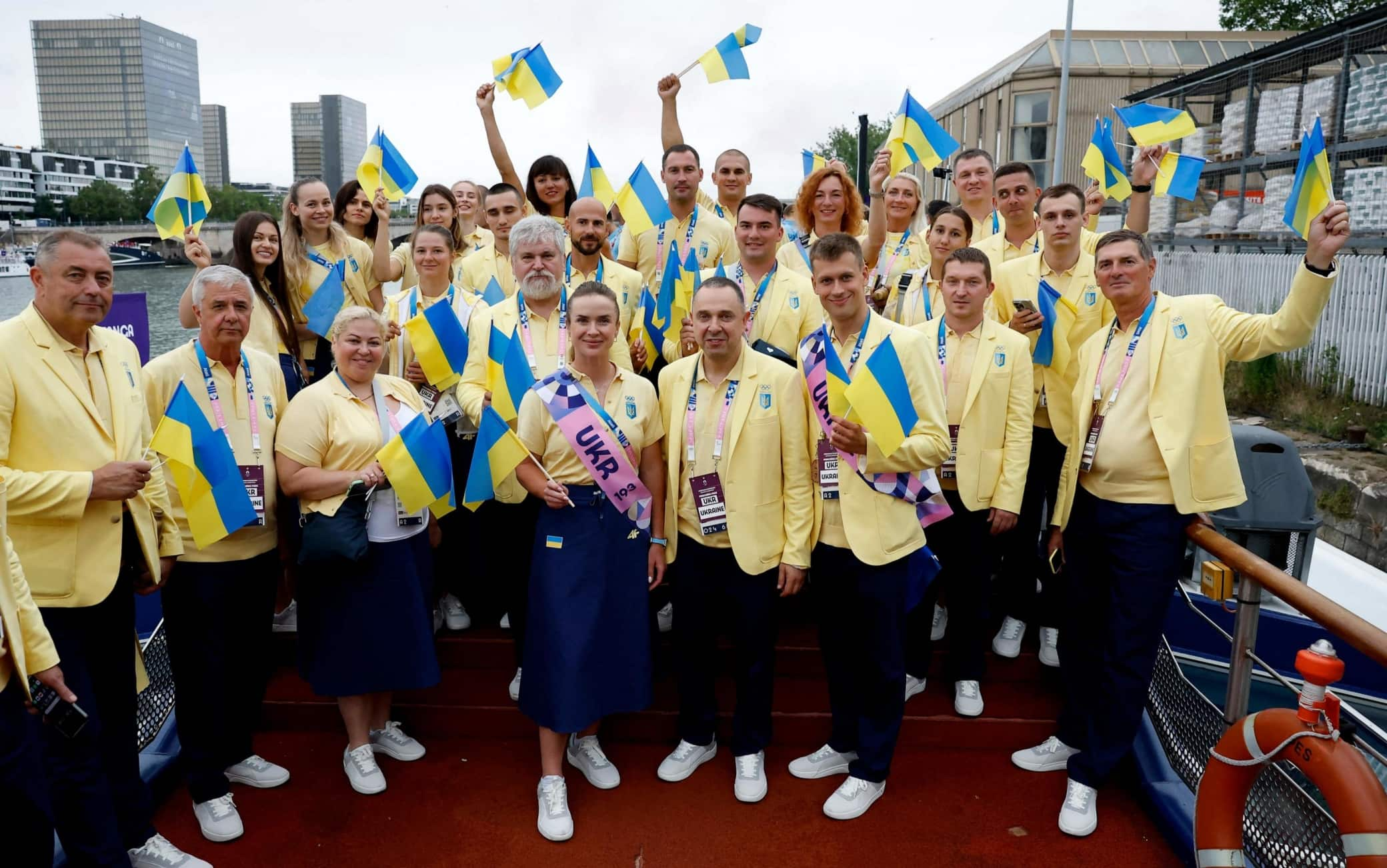 la delegazione ucraina