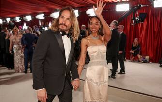Zoe Saldaňa e Marco Perego