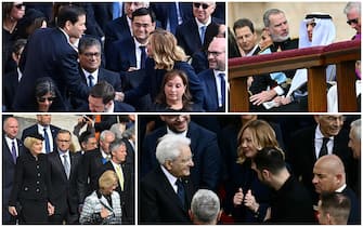 Zelensky alla messa di insediamento di papa Leone XIV