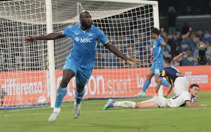 Il Napoli rimonta con Lukaku: Parma ko 2-1