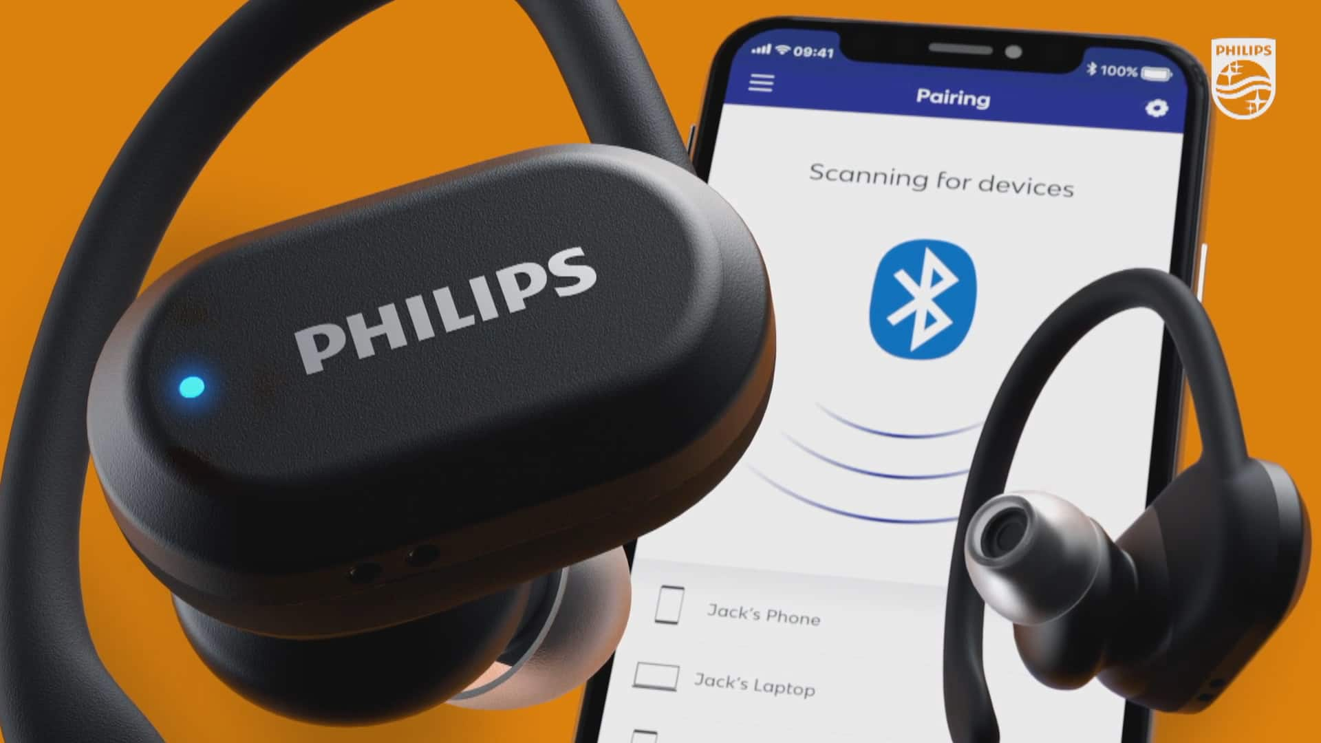 Una delle nuove cuffie Philips