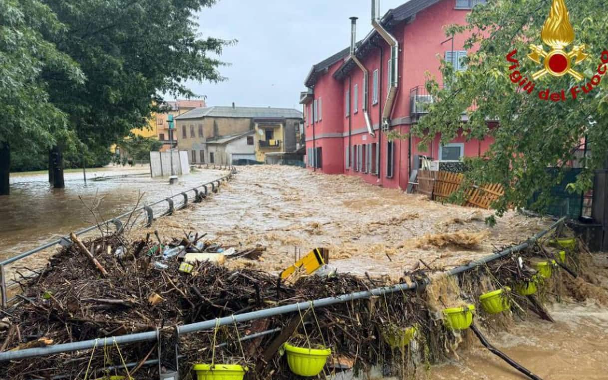 maltempo allerta arancione in veneto lazio e lombardia si cerca dispersa ad alessandria