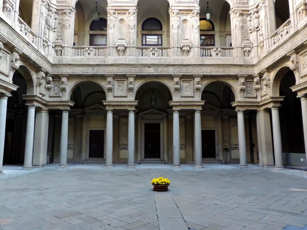 Milano, Palazzo Marino - Cortile d’onore. Photo © Comune di Milano