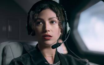 USA. Úrsula Corberó in  (C)Netflix new film: Lift (2024) . 
Plot:  Follows a master thief and his Interpol Agent ex-girlfriend who team up to steal $500 million in gold bullion being transported on an A380 passenger flight.
Ref: LMK106-J10472-240124
Supplied by LMKMEDIA. Editorial Only. Landmark Media is not the copyright owner of these Film or TV stills but provides a service only for recognised Media outlets. pictures@lmkmedia.com