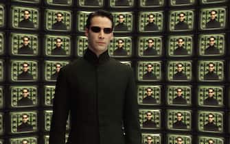 Keanu Reeves KEANU REEVES stars in Warner Bros. Pictures' and Village Roadshow Pictures' provocative futuristic action thriller THE MATRIX RELOADED, also starring Laurence Fishburne and Carrie-Anne Moss.
PHOTOGRAPHS TO BE USED SOLELY FOR ADVERTISING, PROMOTION, PUBLICITY OR REVIEWS OF THIS SPECIFIC MOTION PICTURE AND TO REMAIN THE PROPERTY OF THE STUDIO. NOT FOR SALE OR REDISTRIBUTION