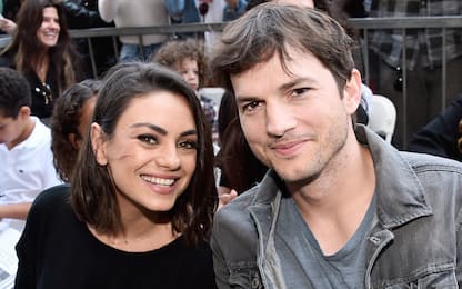 Ashton Kutcher e Mila Kunis sui figli: "Li laviamo solo quando serve"