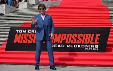 US actor Tom Cruise poses during a photocall for the movie 'Mission: Impossible - Dead reckoning Part 1' at Spanish Steps (Piazza di Spagna) in Rome, Italy, 19 June 2023. ANSA/ETTORE FERRARI