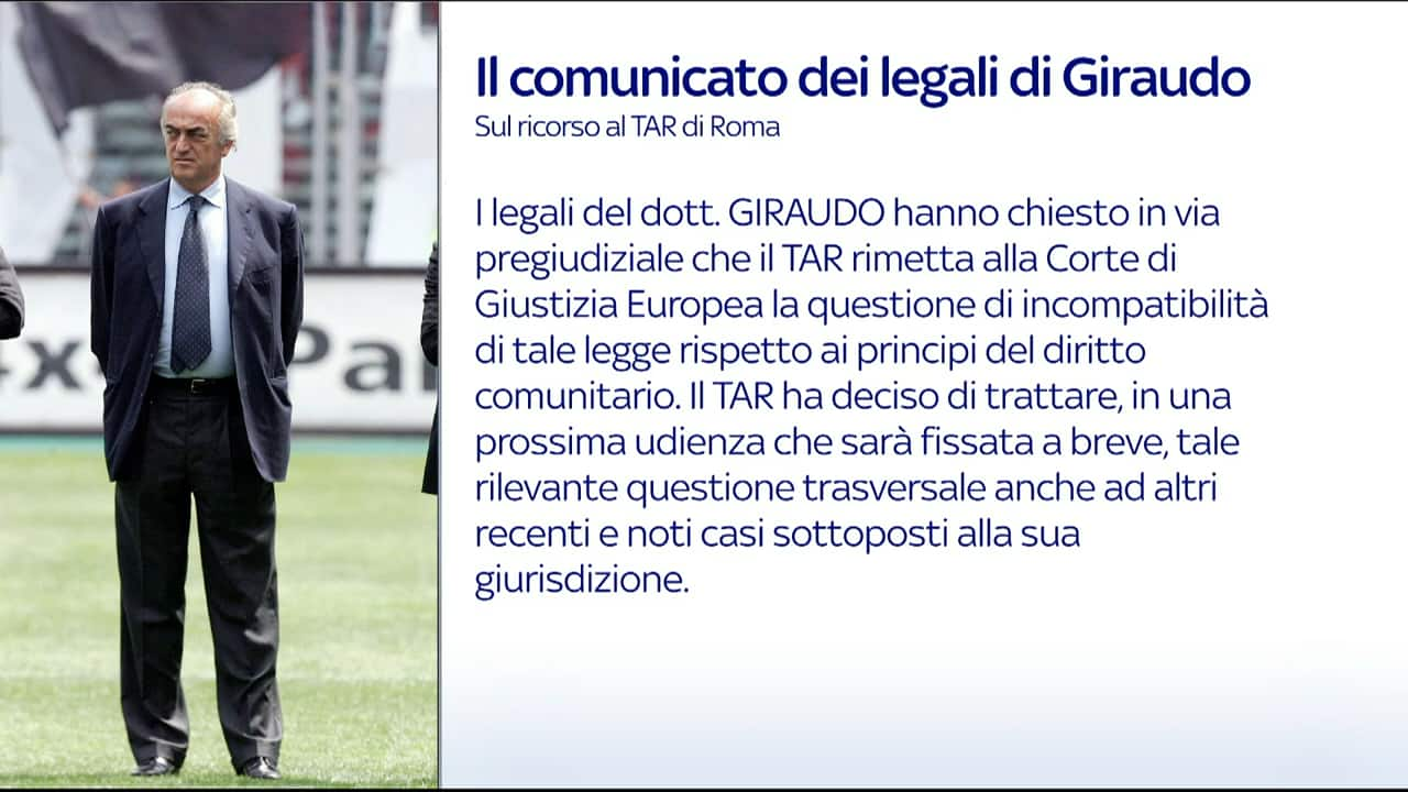 Giraudo, il comunicato dei legali