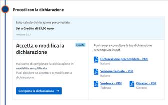 Sito dell'Agenzia delle entrate