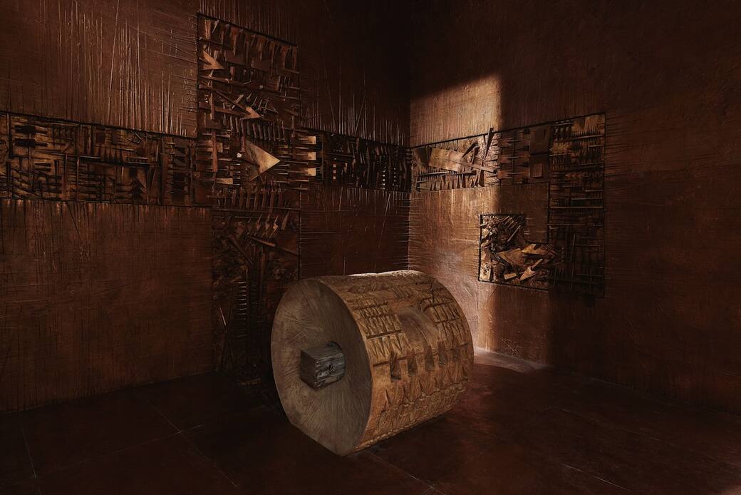 Labirinto Arnaldo Pomodoro. Photo Andrès Juan Suarez - Courtesy of Fondazione Arnaldo Pomodoro