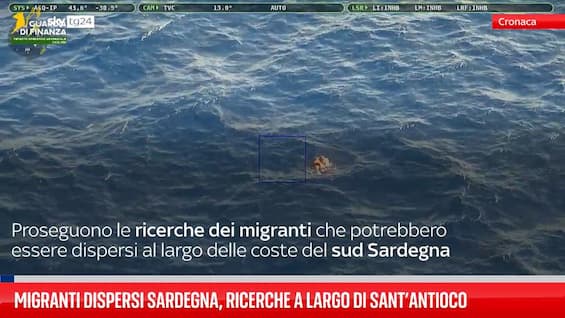 migranti dispersi sardegna ricerche a largo di sant8217antioco