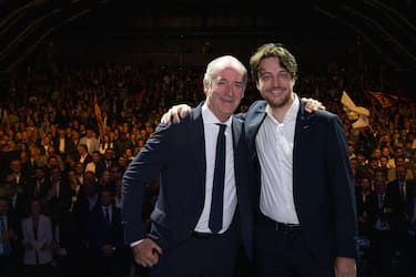 Alberto Stefani e Luca Zaia