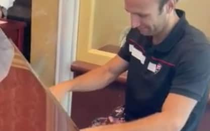 Zarco, dalla pista al pianoforte: che ritmo! VIDEO