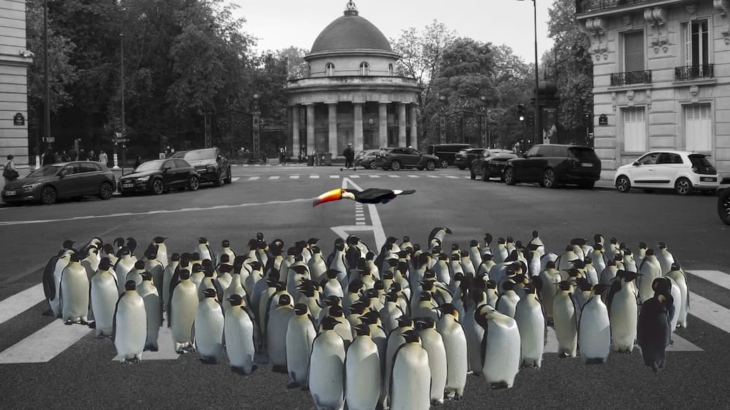 Andrea Branzi, Animal City, 2023 © ADAGP, Paris, 2025 © Leone Locatelli et Bernardo Migone