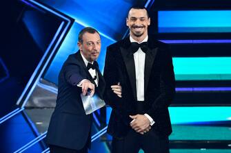 Festival di Sanremo 2021, Zlatan Ibrahimovic alla serata finale