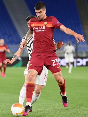 Il giocatore Gianluca Mancini (Roma)