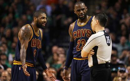 NBA, James subisce fallo e Irving fa giustizia