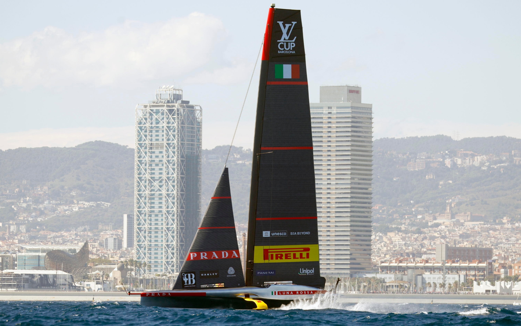 Luna Rossa oggi torna a regatare: LIVE su Sky