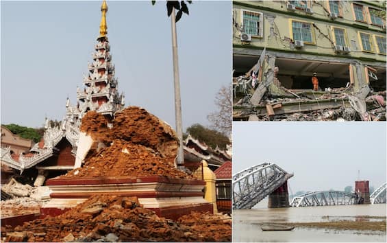 Terremoto Myanmar, i morti sono migliaia. Si scava tra le macerie. Regime bombarda ribelli