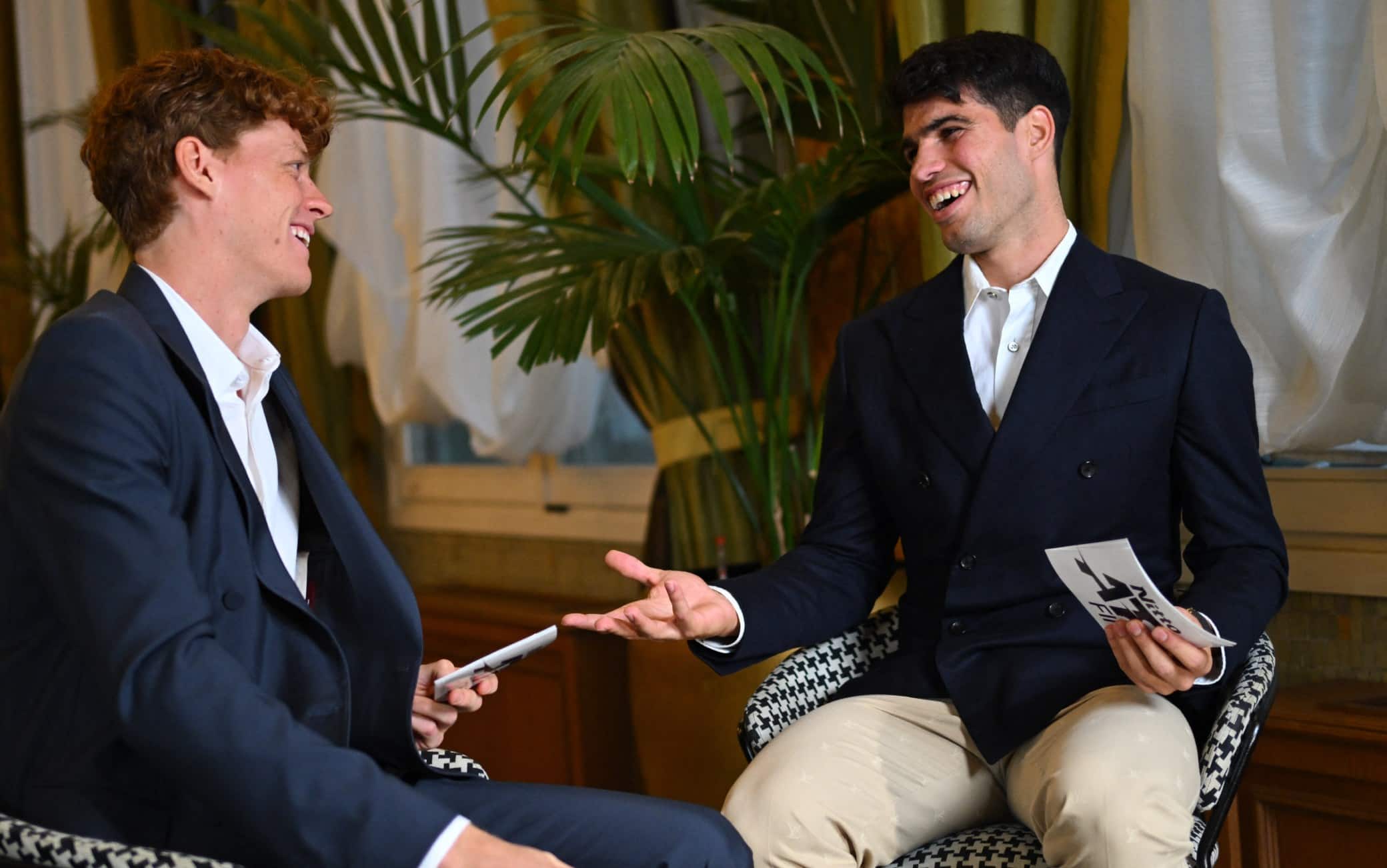 Jannik Sinner e Carlos Alcaraz