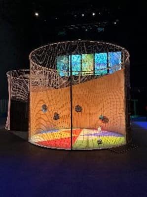 Un'immagine dell'installazione