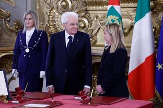 Meloni e Mattarella