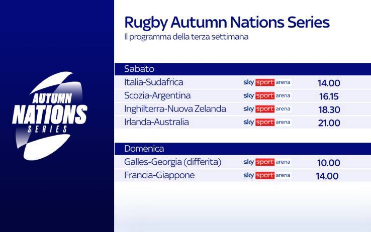 rugby programma