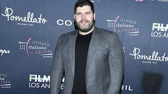 LOS ANGELES, CALIFORNIA - MARCH 01: Salvatore Esposito attends the opening night of the Italian Cultural Institute's "Filming Italy Los Angeles 2022" at Harmony Gold on March 01, 2022 in Los Angeles, California. (Photo by Michael Tullberg/Getty Images)
